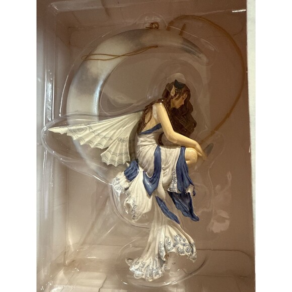 Nene Thomas Fantasy Couture Ornament Memory Fairy Crescent Collectible In box - Picture 2 of 10